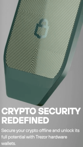 One of the top crypto wallets is Trezor Wallet
